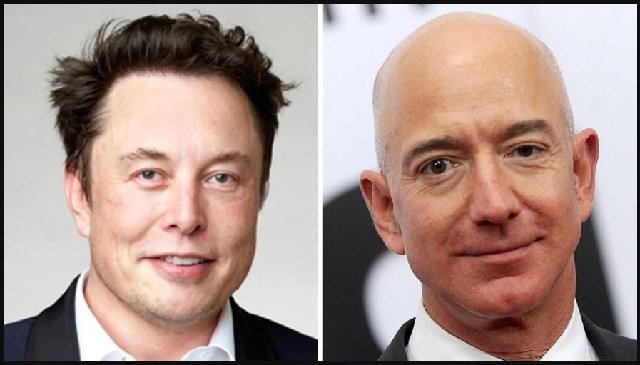 Elon Musk and Jeff Bezos