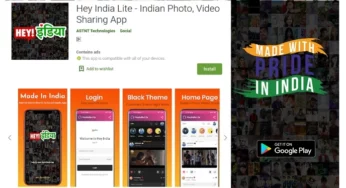 “Hey India” App is Instagram rival from ASTNT Technologies, Available On Google Play