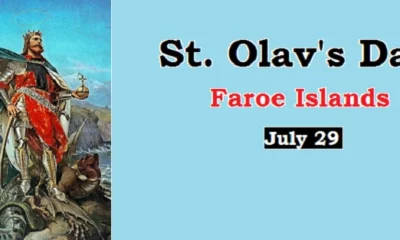 St. Olavs Day Saint Olavs Eve in Faroe Islands