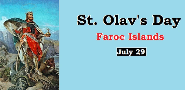 St. Olavs Day Saint Olavs Eve in Faroe Islands