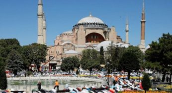 Hagia Sophia mosque reopens for the first prayer after 86 years in Turkey
