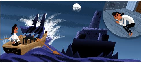 Google Doodle Slideshow Celebrating Alexandre Dumas 2