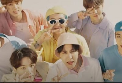 K pop sensation BTSs first English language song Dynamite music video