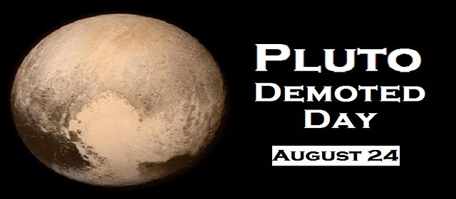 Pluto Demoted Day