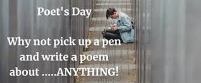 Poets day poetry