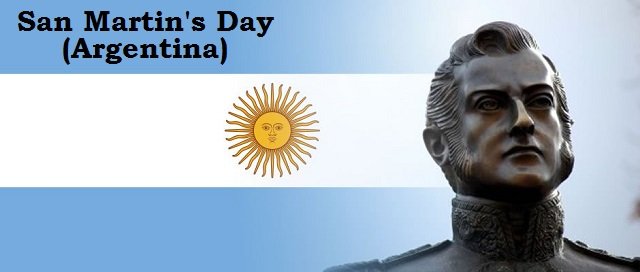 San Martins Day In Argentina