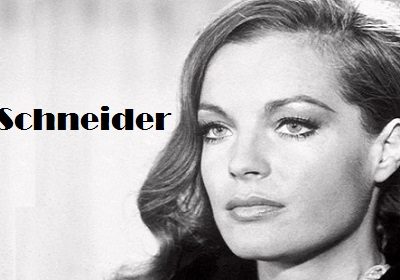 German French actress Romy Schneider