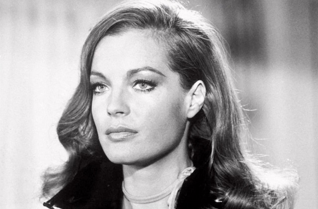 German French actress Romy Schneider