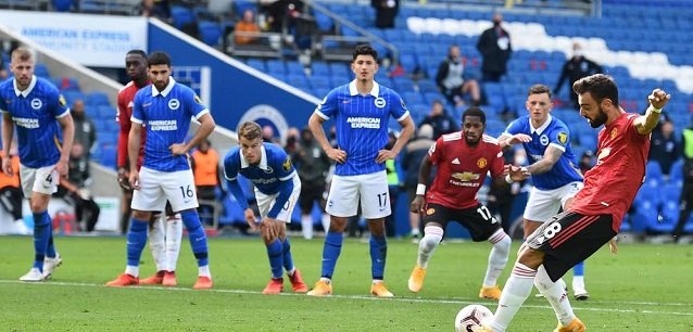 Man United vs Brighton results Manchester United beat Brighton 3 2 win in Premier League