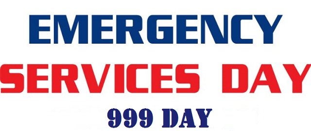 emergency services 999 day in UK