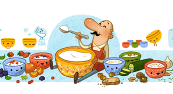 Stamen Grigorov: Google Doodle celebrates the 142nd birthday of a Bulgarian physician who discovers Lactobacillus bulgaricus essential to yogurt and tuberculosis vaccine