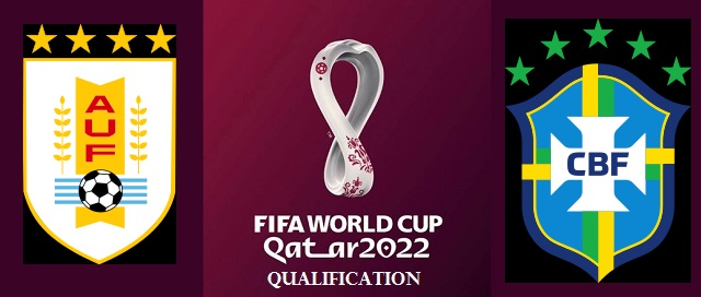 Uruguay vs Brazil 2022 FIFA World Cup Qualifiers