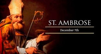 Why is Feast Day of St Ambrose celebrated
