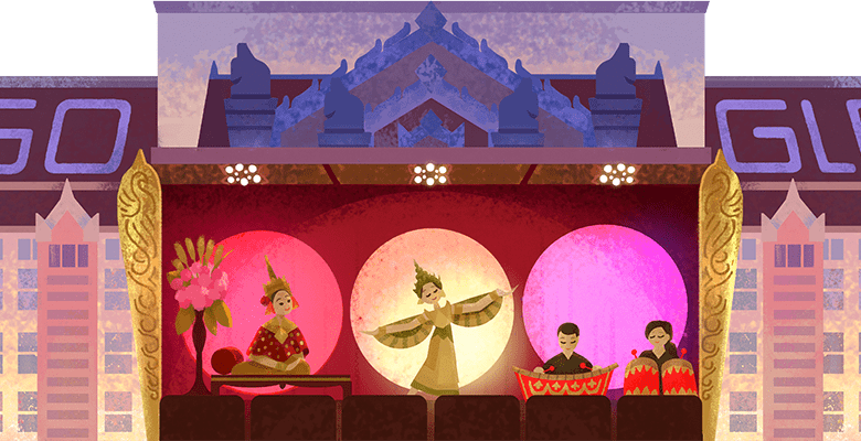 celebrating the thai national theatre bangkok thailand