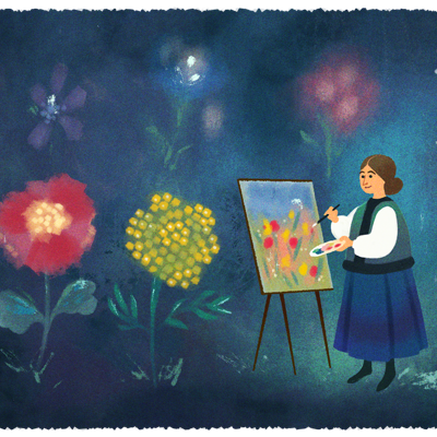 kateryna bilokurs 120th birthday Катерина Білокур