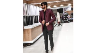 A famous fashion designer Nakshrajsinh Sisodiya