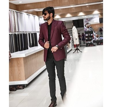 A famous fashion designer Nakshrajsinh Sisodiya