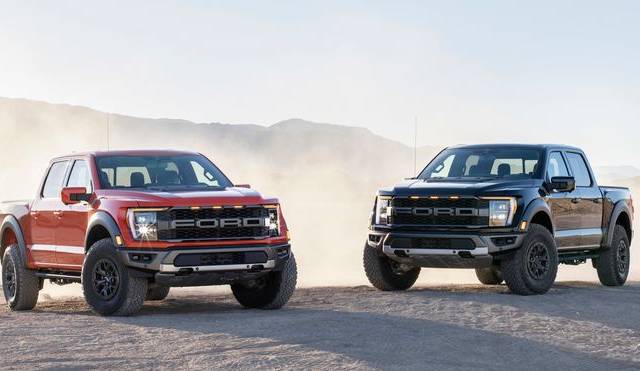 Ford reveals a new version of exceptionally beneficial F 150 Raptor performance pickup designs model with a V 8 engine