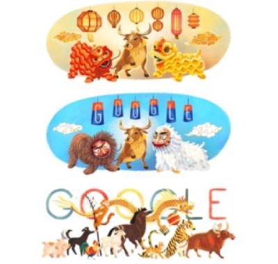Google Doodle Celebrates Lunar New Year 2021 In Multiple Countries
