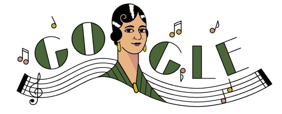 Google Doodle for Celebrating Maria Grever 1