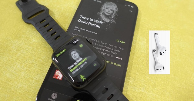 How to Download Time to Walk episodes to your Apple Watch and start Apples new Fitness Plus workout