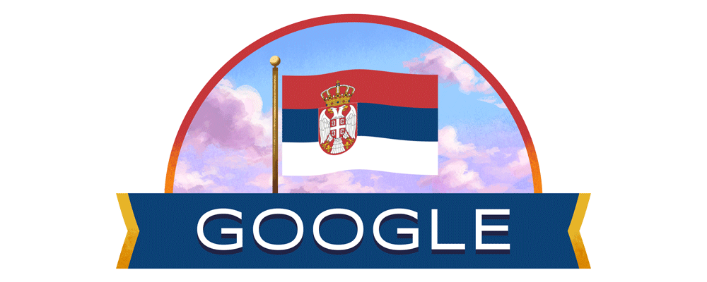 serbia national day 2021 google doodle