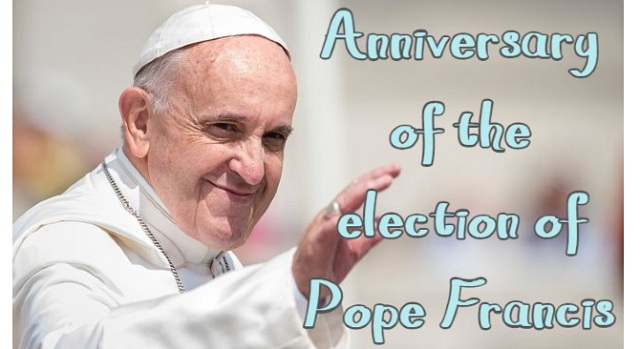 Anniversary of the election of Pope Francis 2021