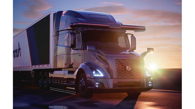 Volvo Autonomous Solutions and self driving startup Aurora collaborate on completely autonomous semi trucks for North America