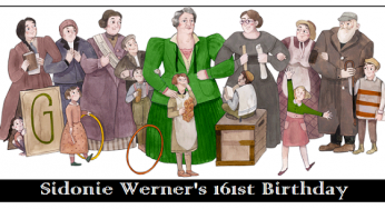 Google Doodle celebrates German-Jewish feminist Sidonie Werner’s 161st birthday