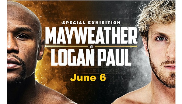 Floyd Mayweather Jr vs Logan Paul Exhibition Boxing fight set to happen on June 6