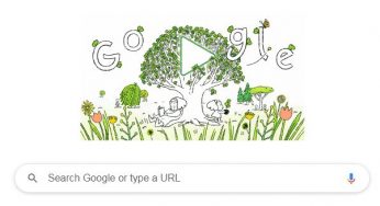 Google Doodle celebrates Earth Day 2021 to urges everybody to Restore Our Earth by plant the seed to a brighter future