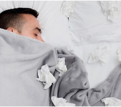 How to Sleep Well When You have a cold