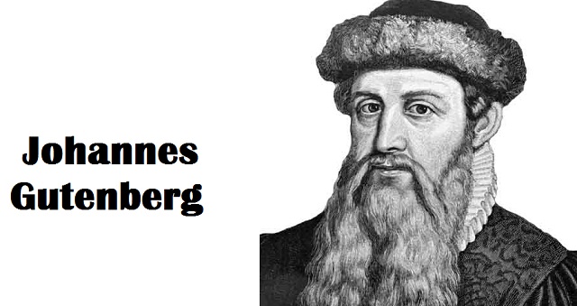 Interesting Facts about printing press inventor Johannes Gutenberg