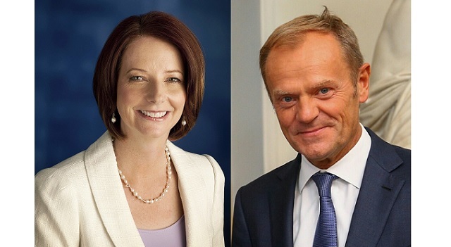 Japan will recognize 4136 people in spring honors including former Australian PM Julia Gillard EU Council President Donald Tusk