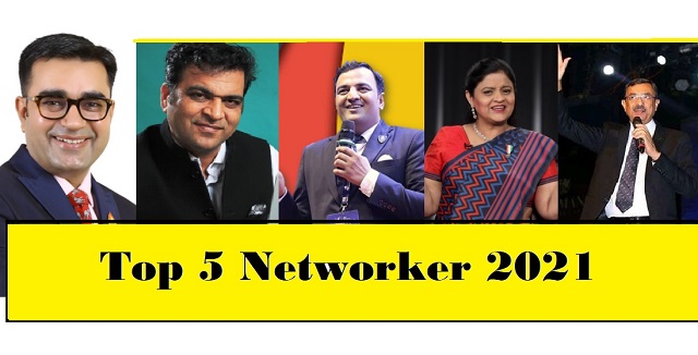 List of top 5 Individual Networkers of MLM industry in INDIA 2021