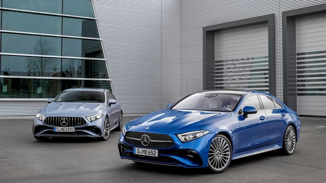 Mercedes Benz CLS and AMG CLS 53 facelifts debut launch scheduled for late 2021 2022