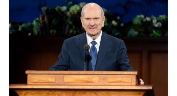 President Russell M. Nelson declares plans for the church to construct 20 new temples around the world