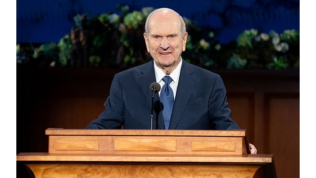 President Russell M. Nelson declares plans for the church to construct 20 new temples around the world