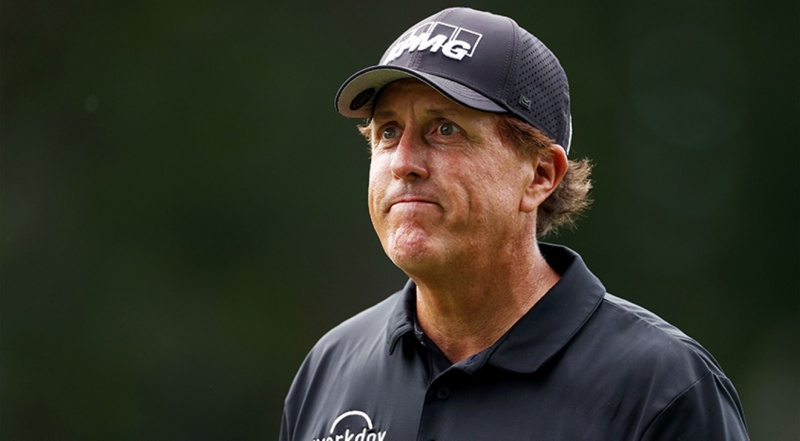 American golfer Phil Mickelson becomes the oldest major winner in history with PGA Championship win