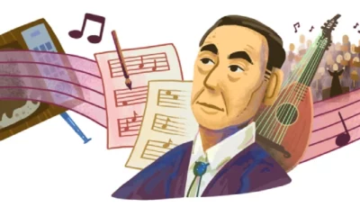 akira ifukube 107th birthday google doodle