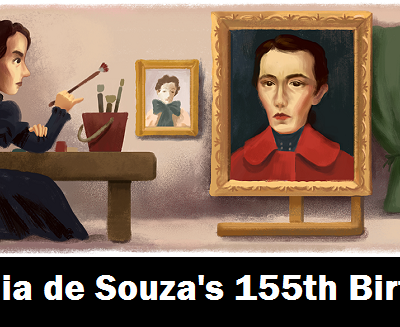 Aurelia de Souza Google Doodle celebrates Portuguese painters 155th birthday