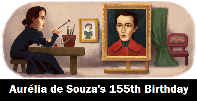 Aurelia de Souza Google Doodle celebrates Portuguese painters 155th birthday