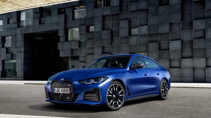 BMW will launch i4 and M50 electric sports sedan in 2022