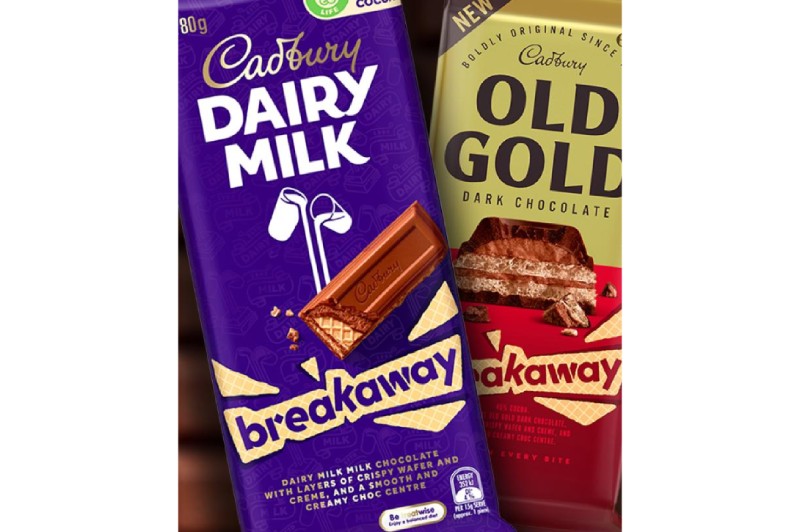 Cadbury is bringing back Breakaway chocolate block with Cadbury Daily Milk and Cadbury Old Gold flavor