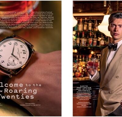 Mathias le Fevre Revisits The Roaring Twenties In His Latest Watch Editorial