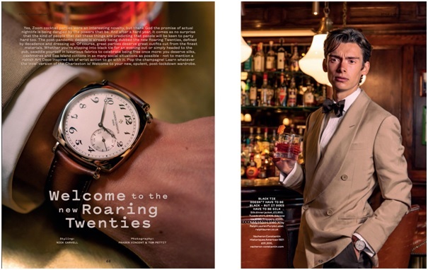 Mathias le Fevre Revisits The Roaring Twenties In His Latest Watch Editorial