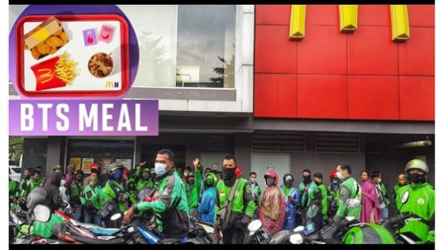 McDonalds stores closed in Indonesia because of BTS Meal orders over Covid 19 fear