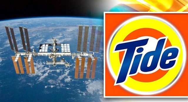 NASA and Tide collaborate to do laundry in space for humans to live on Mars