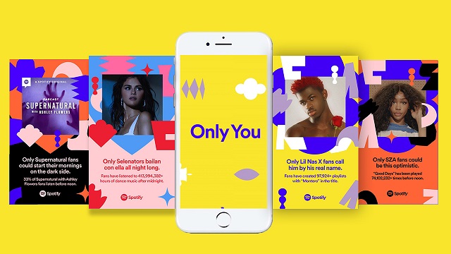 Spotify launches Only You personalized features How to use brand campaign nd in app experience