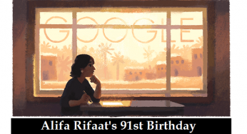 Alifa Rifaat – Google celebrates Egyptian feminist author’s 91st birthday with Doodle